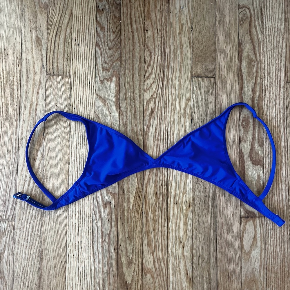 Calvin Klein Vintage swim top - Blue - Size 6 - Used